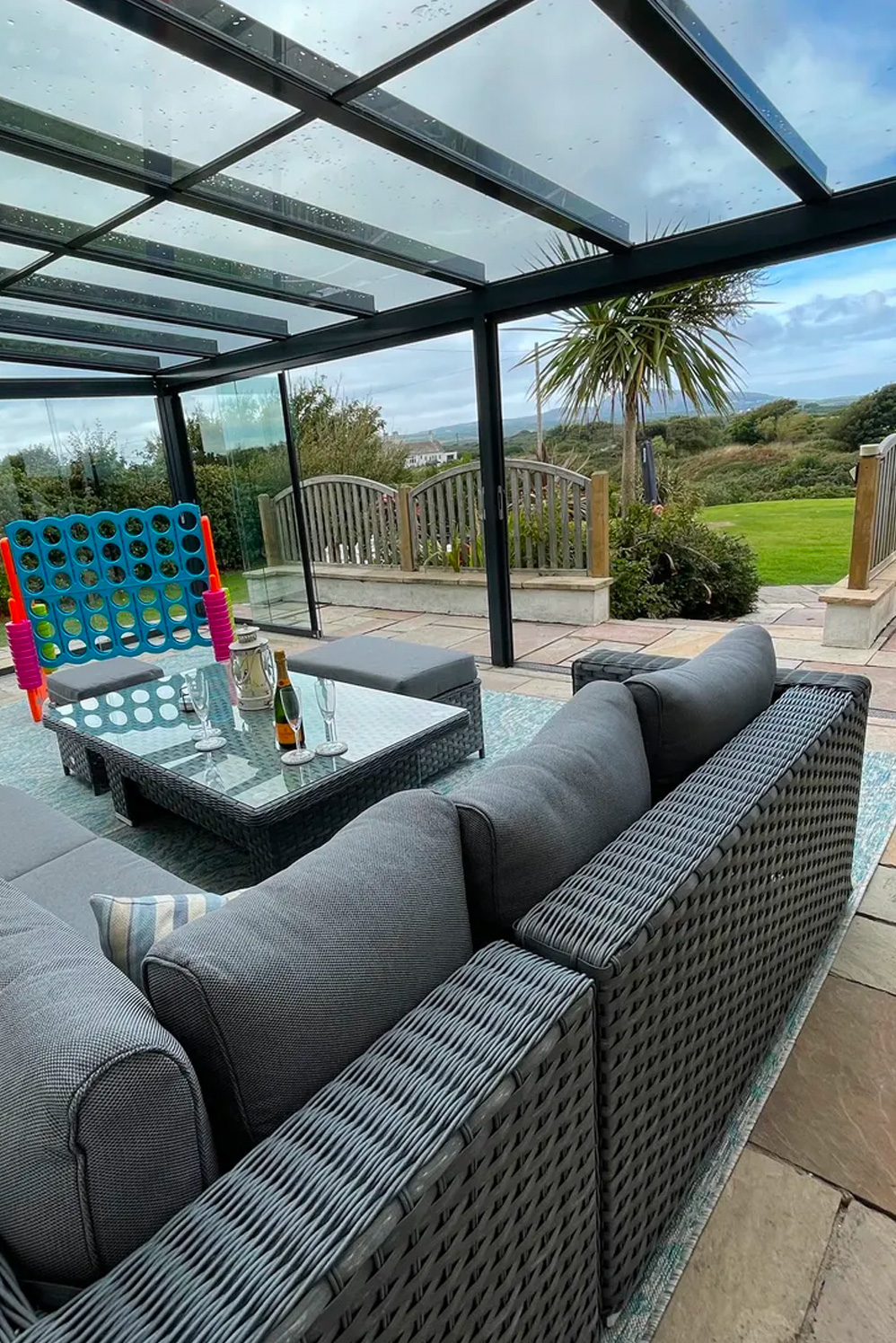 Penmynydd: Outdoor Space | Holiday Home in Anglesey